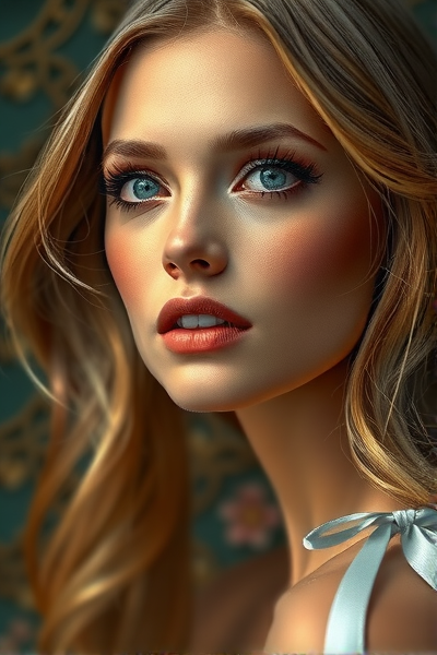 神秘的AI人像生成术