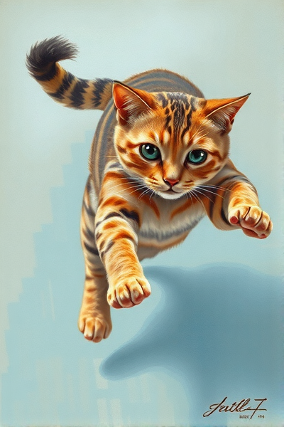 猫咪的运动方程引发科学热潮！