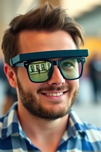 智能眼镜革命,科技新体验!